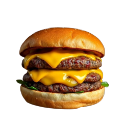 Double cheeseburger